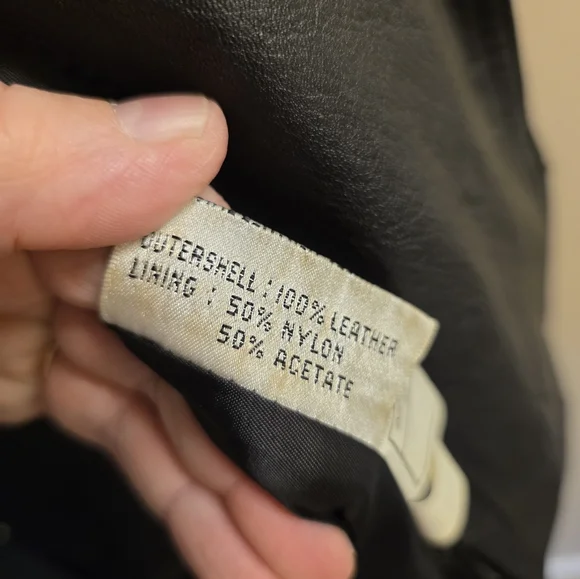 Vintage Korea Long Black Leather Trench Coat Bikers Belted Zippers Punk Medium - Picture 6 of 14